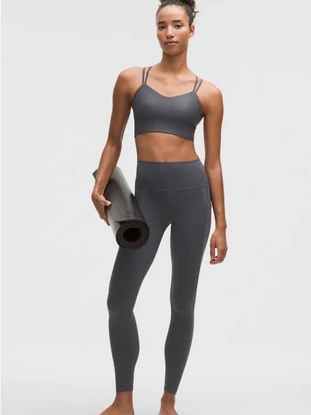 Lululemon Align High-Rise Pants with Pockets 28” – Coal Grey – Size 10